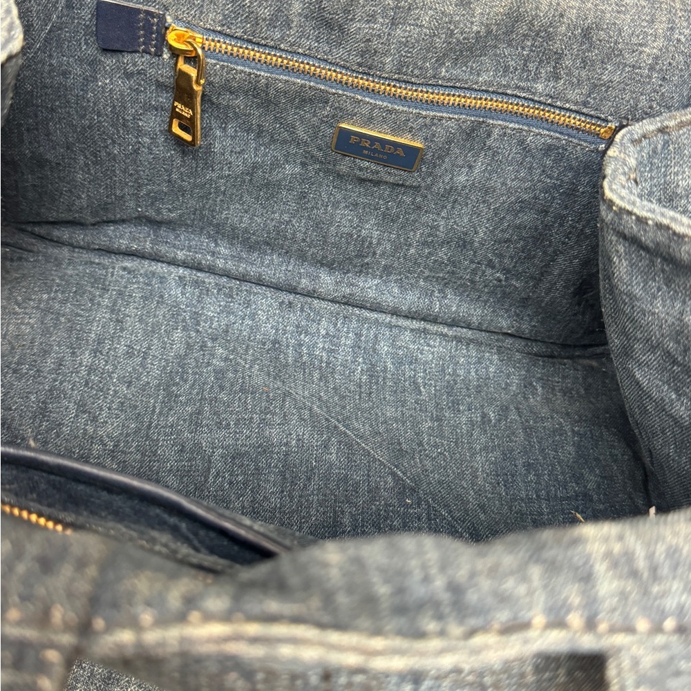 Prada Denim Canapa - Authentic - Picture 6 of 10